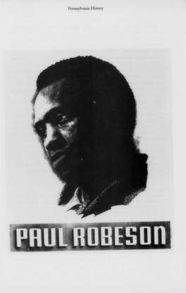 II III I Ill .Li� Paul Robeson and Jackie Robinson: Athletes and Activists at Armageddon Joseph Dorinson Long Island University