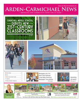Arden-Carmichael News — Bringing You Community News for 25 Years —