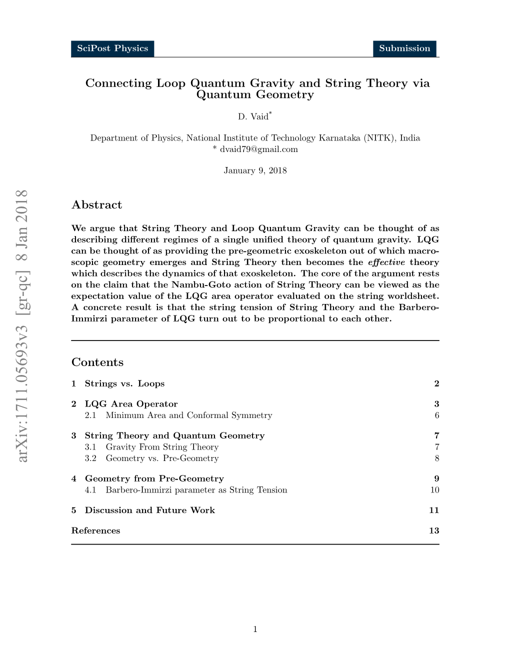 Connecting Loop Quantum Gravity and String Theory Via Quantum Geometry