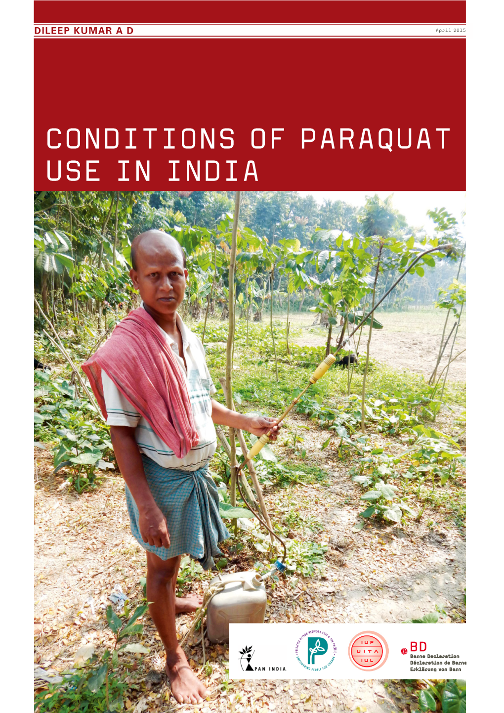 Conditions of Paraquat Use in India Contacts