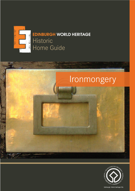 Ironmongery Introduction Pre-Georgian (Up to About 1750)