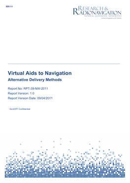 Virtual Aids to Navigation Alternative Delivery Methods