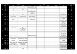 Master Fixture Plan 2019