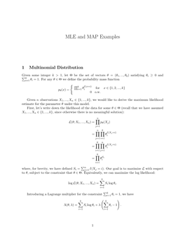 MLE and MAP Examples