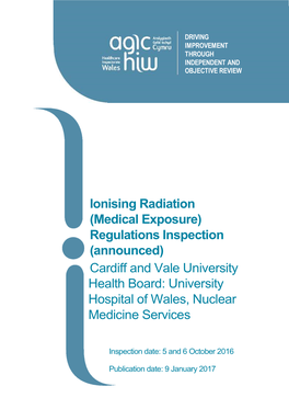 Ionising Radiation (Medical Exposure) Regulations Inspection