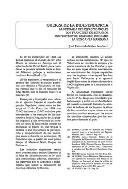 Guerra De La Independencia La Retirada Del Ejército Inglés Los Franceses En Betanzos Sus Proyectos, Diarios E Informes La Venganza Mariñana