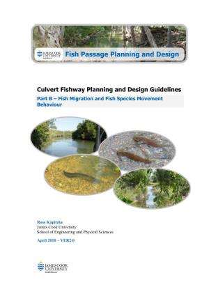 Fish Passage Planning and Design