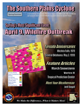 Newsletter from Your Norman Forecast Office for the Residents of Western and Central Oklahoma and Western North Texas