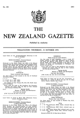 NEW ZEALAND GAZR'l*IE