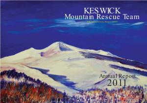 KESWICK Mountain Rescue Team a Registered Charity Number 509860