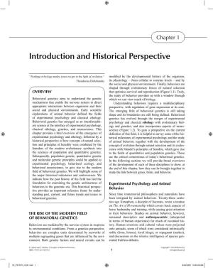 Introduction and Historical Perspective