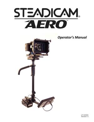 Steadicam AERO Operator's Manual