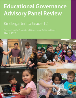 Educational Governance Advisory Panel Review