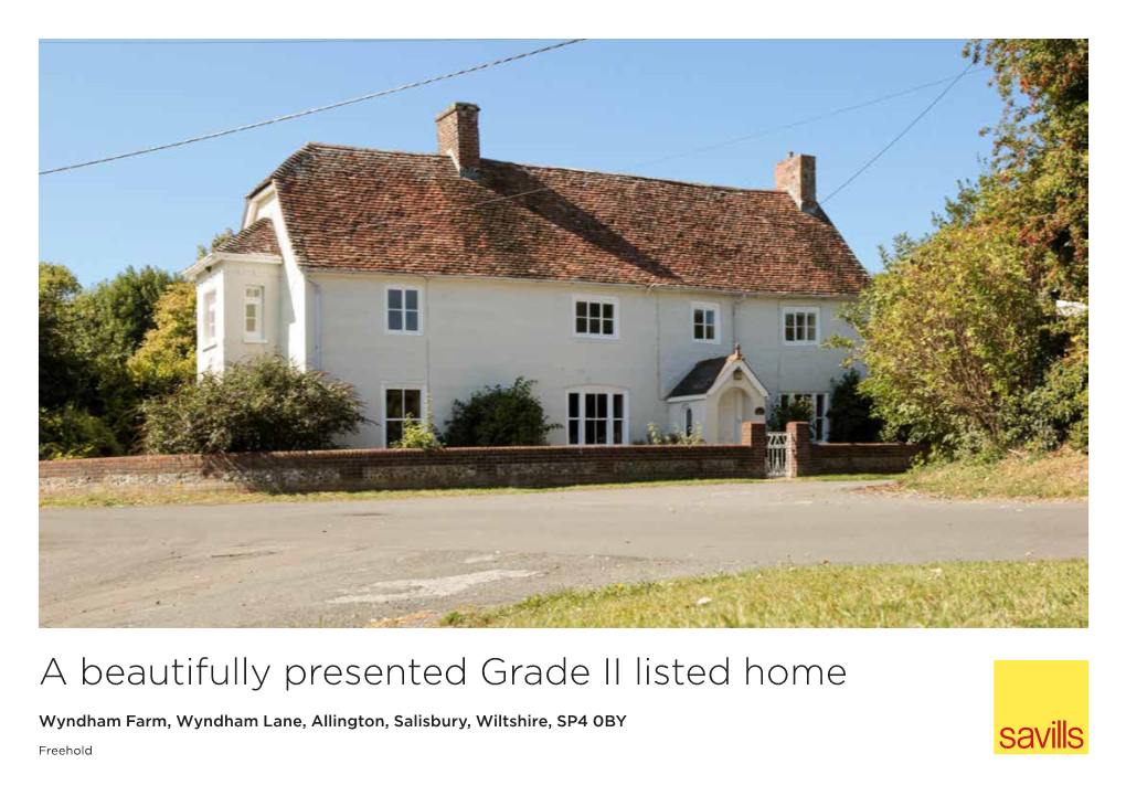 A Beautifully Presented Grade II Listed Home