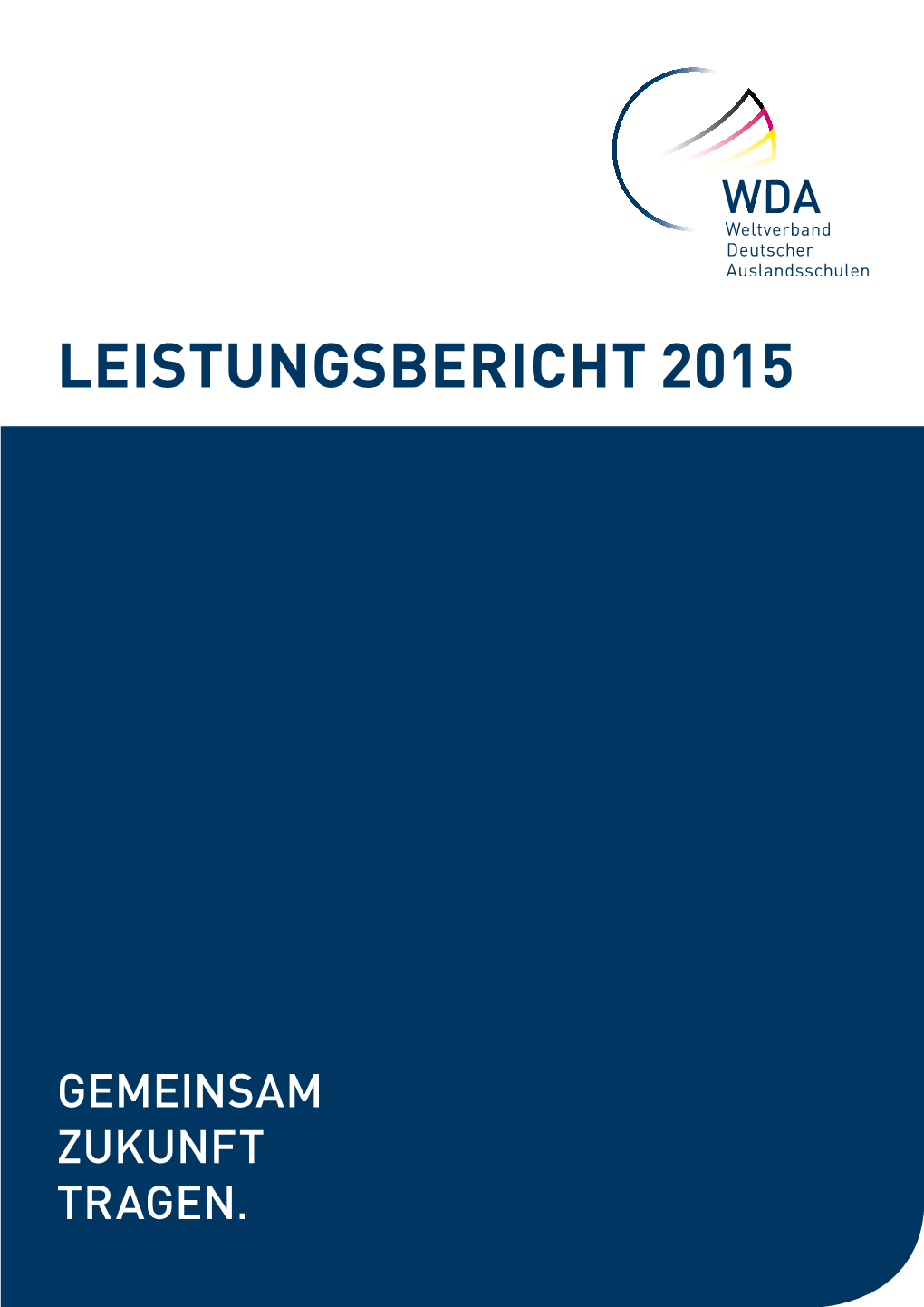 WDA-Leistungsbericht 2015