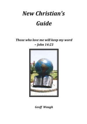 New Christian's Guide –