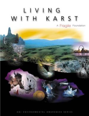 Living with Karst Booklet and Poster