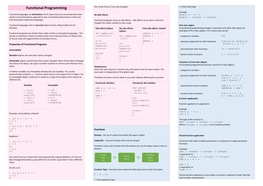 Functional Programming