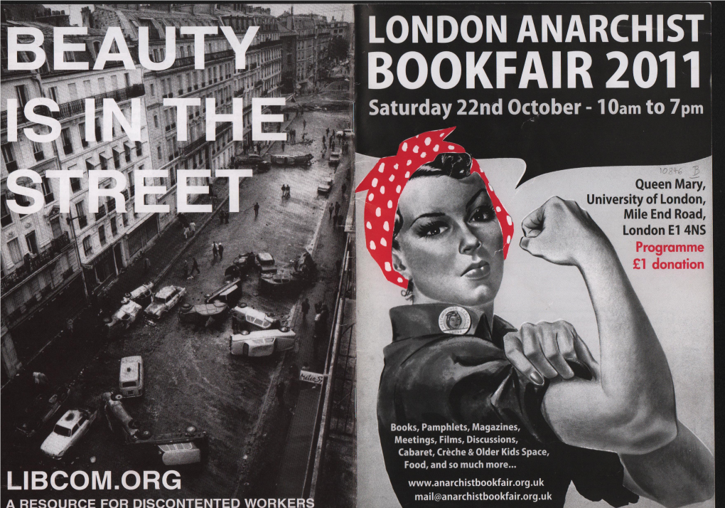 London Anarchist Bookfair 2011