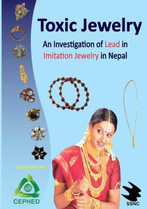 Toxic Jewelry an Investigation of Lead in Imitation Jewelry in Nepal
