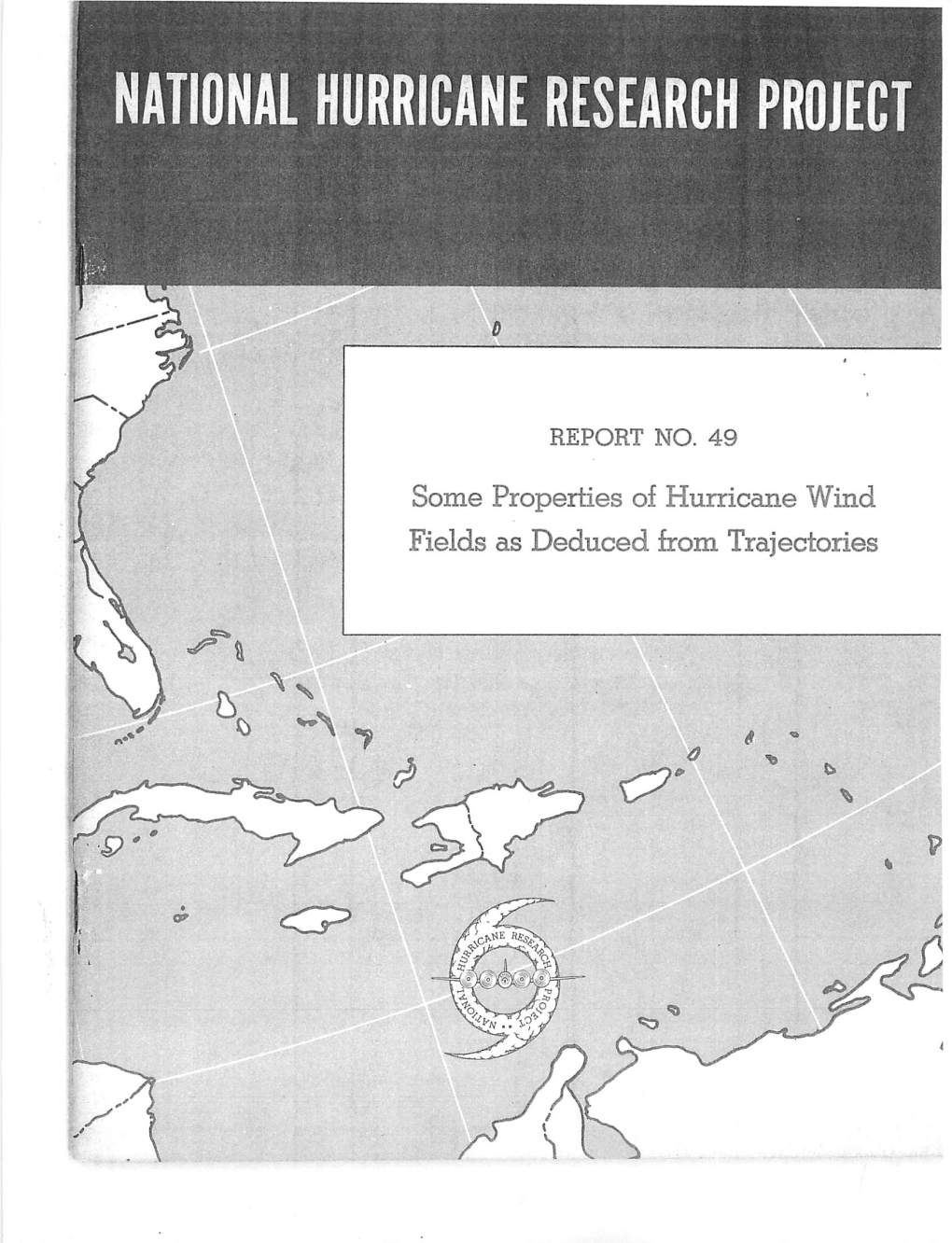 Some Properties of Hurricane Wind Fields As Deduced from Trajectories