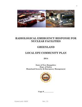 Radiological Emergency Response Plan