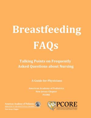 Talking Points on Frequently Asked Questions About Nursing