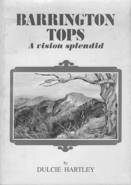 Barrington Tops, a Vision Splendid