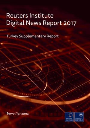 Reuters Institute Digital News Report 2017