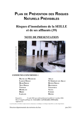 Risques D'inondations De La SEILLE Et De Ses Affluents (39)