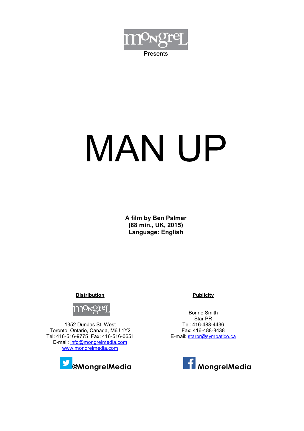 Man up – Biographies