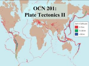 Seafloor Spreading and Plate Tectonics