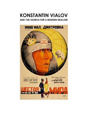 Konstantin Vialov and the Search for a Modern Realism” by Alla Rosenfeld, Ph
