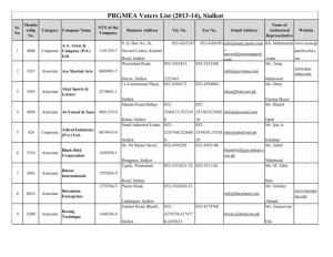 PRGMEA Voters List (2013-14), Sialkot Membe Name of Sr