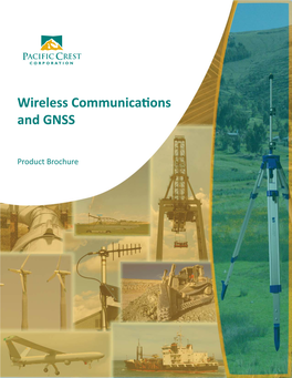 Wireless Communications and GNSS