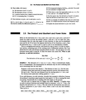 Calculus Online Textbook Chapter 2 Sections 2.5 To