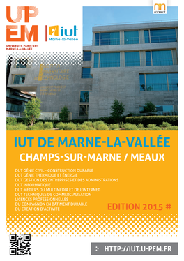 Iut De Marne-La-Vallée Champs-Sur-Marne / Meaux