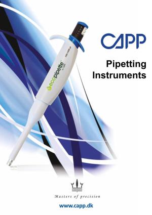 Pipetting Instruments
