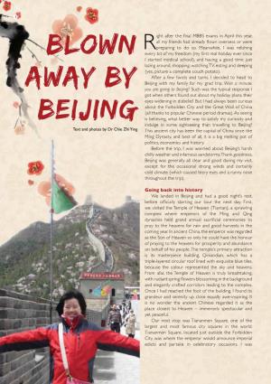 Blown Away by Beijing