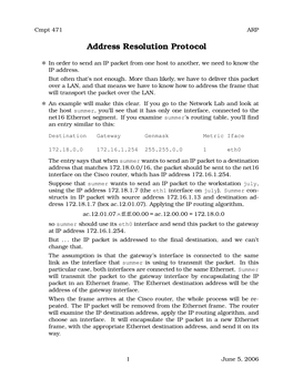 Address Resolution Protocol