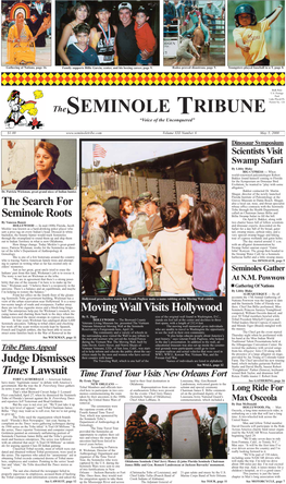 Deadlines Seminole Tribune