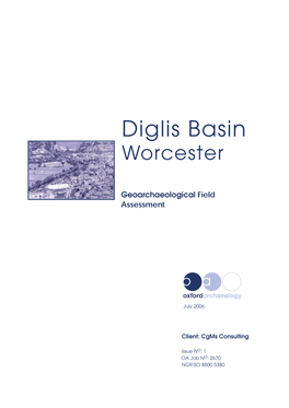 Diglis Basin Worcester