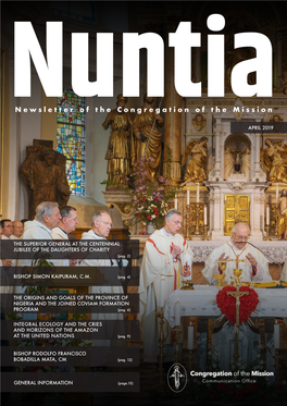 Newsletter of the Congregation of the Mission