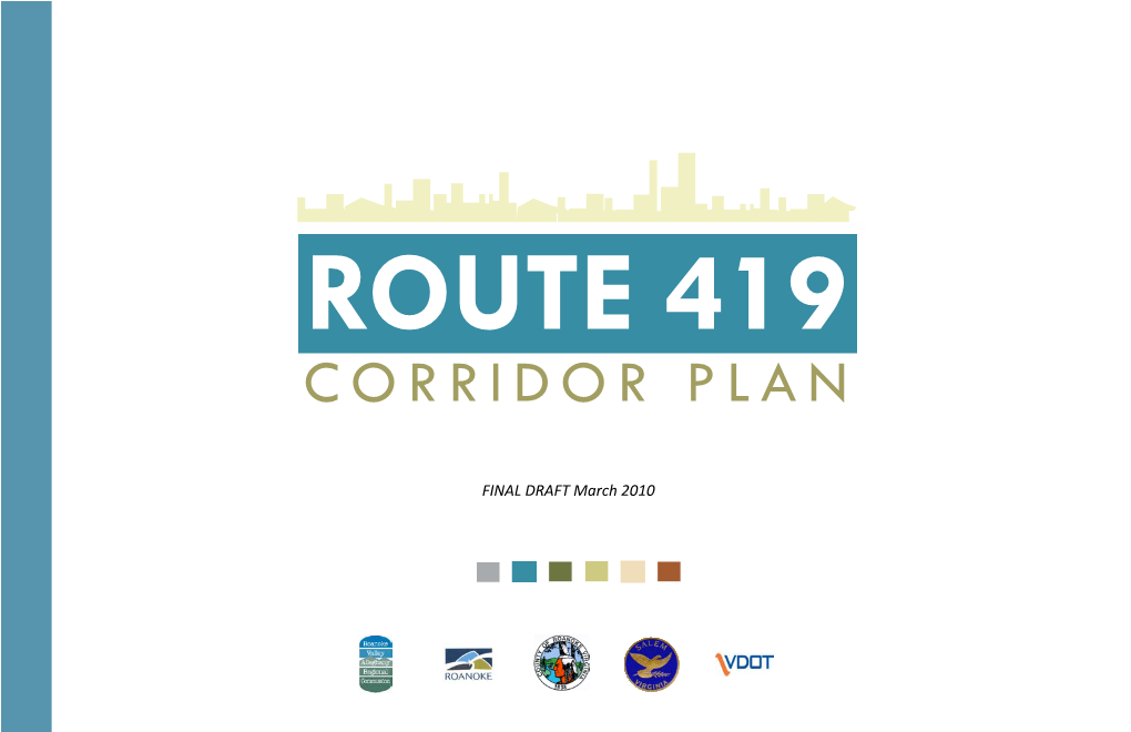 Route 419 Corridor Plan