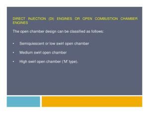 The Open Chamber Design Can Be Classified As Follows