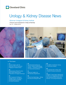 Urology & Kidney Disease News