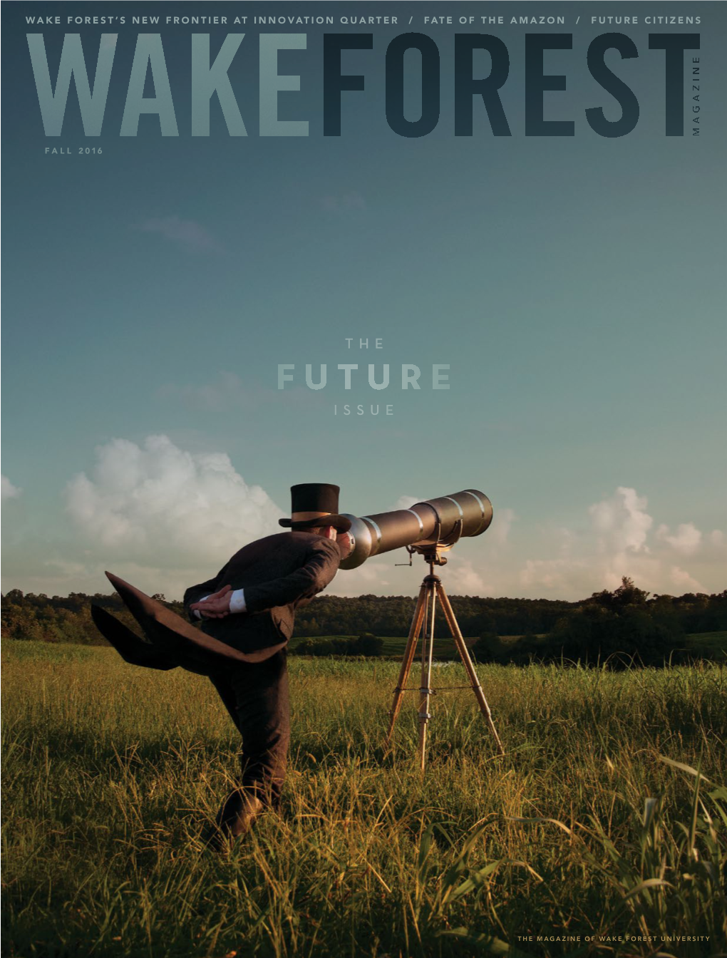 Wake Forest Magazine Explores the Future