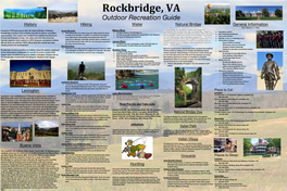 Rockbridge, VA Outdoor Recreation Guide