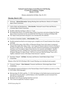 Edited Council Minutes Washdc 2011