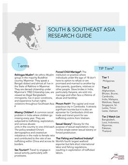 South & Southeast Asia Research Guide